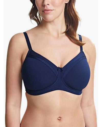 ROYCE New York Maisie Moulded Non-wired T-shirt Bra - Blue