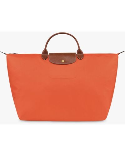 Longchamp Le Pliage Original Small Travel Bag - Orange