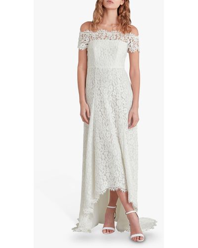 Whistles Rose Wedding Dress - White