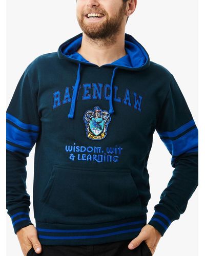 Fabric Flavours Harry Potter Ravenclaw House Hoodie - Blue