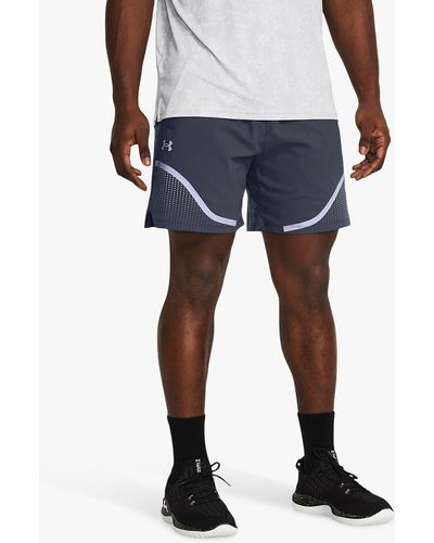 Under Armour Under Amour Vanish Woven 6" Graphic Shorts - Blue