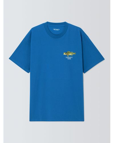 Carhartt Short Sleeve Fish T-shirt - Blue