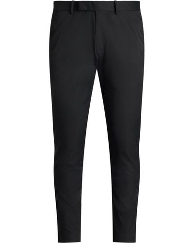 Ralph Lauren Slim Fit Performance Twill Golf Trousers - Black