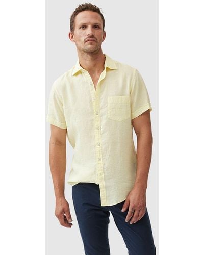 Rodd & Gunn Palm Beach Linen Shirt - Natural