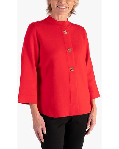 Chesca Short Jacket - Red