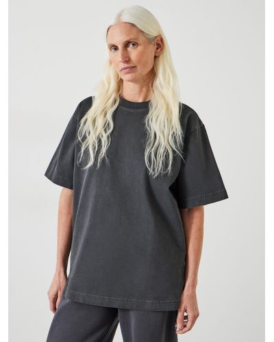 Hush Flo Oversized Cotton T-shirt - Grey