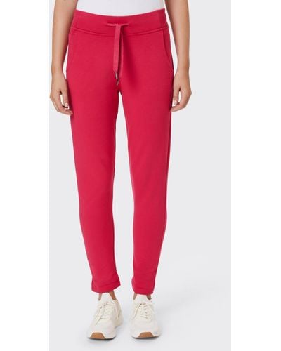 Venice Beach Sherly Cotton Blend Joggers - Red