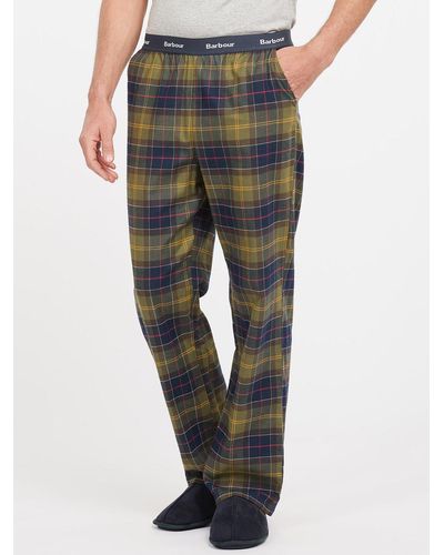 Barbour Glenn Check Pyjama Trousers - Multicolour