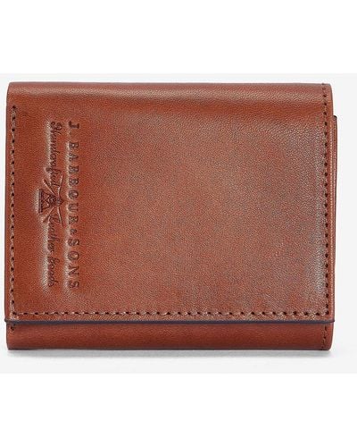 Barbour Torridon Leather Bi-fold Wallet - Brown