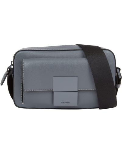 Calvin Klein Camera Crossover Bag - Grey