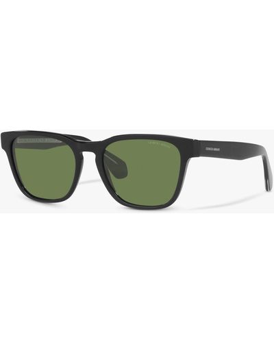Giorgio Armani Ar8155 D-frame Sunglasses - Green