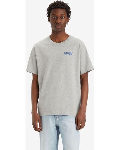Levi's Graphic Crew Neck T-shirt - Grey