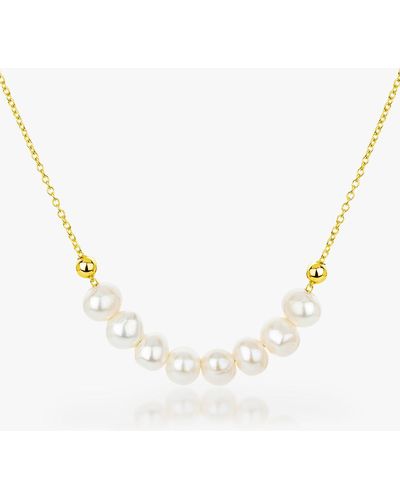 Claudia Bradby Ange Freshwater Pearl Necklace - Natural