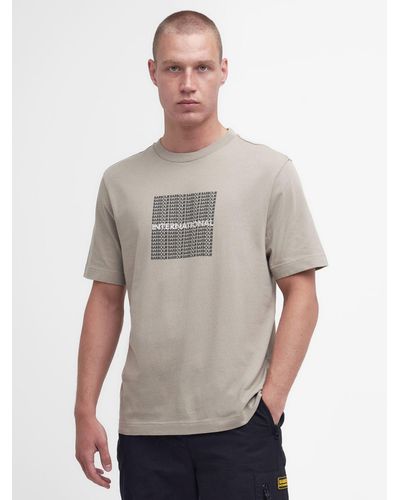 Barbour International Echo T-shirt - Grey