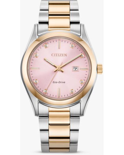 Citizen Eco-drive Bracelet Watch - Pink