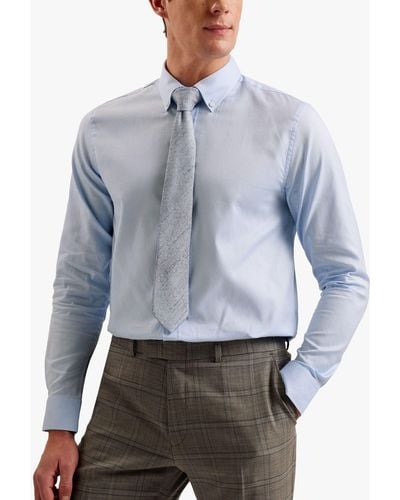 Ted Baker Allardo Regular Premium Oxford Shirt - Blue