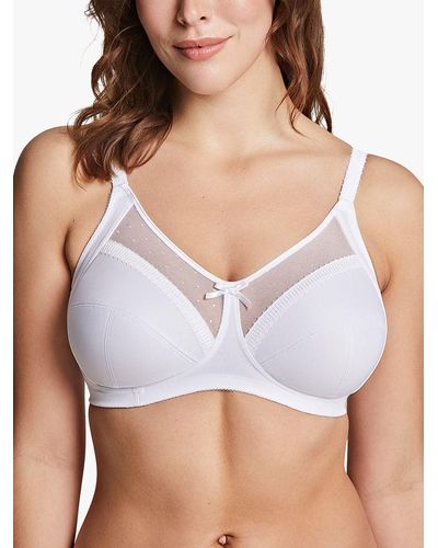 ROYCE New York Charlotte Fuller Cup Non-wired Bra - White