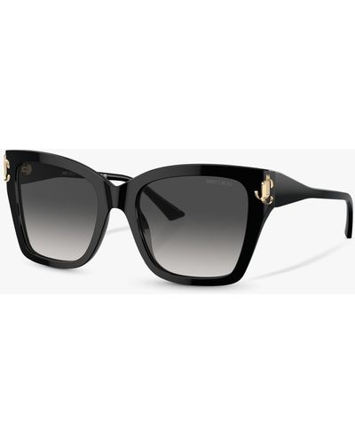 Jimmy Choo Jc5012 Irregular Sunglasses - Black