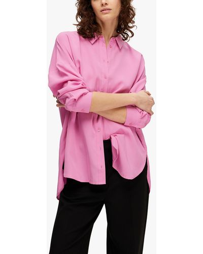 SELECTED Long Sleeve Shirt - Pink