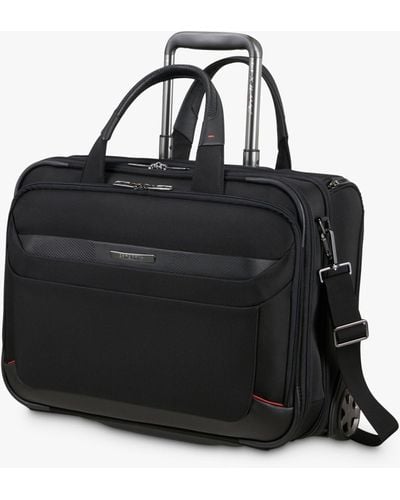 Samsonite Pro-dlx 6 Rolling Laptop Briefcase - Black