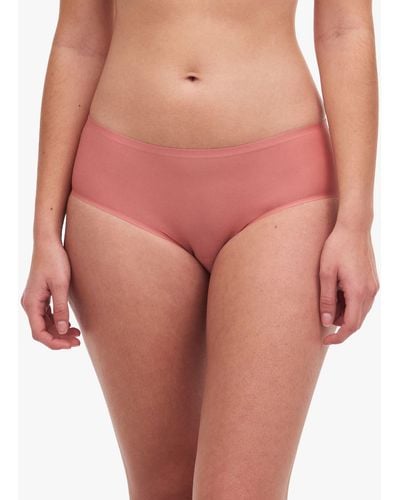 Chantelle Soft Stretch Hipster Knickers - Pink