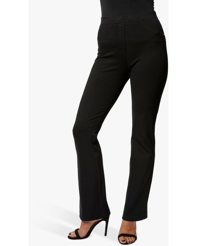 James Lakeland Boot Leg Trousers - Black