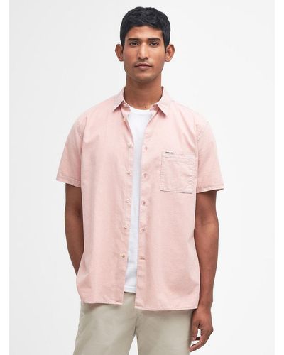 Barbour Terra Dye Regular Shirt - Pink