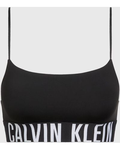 Calvin Klein Unlined Bralette - Black