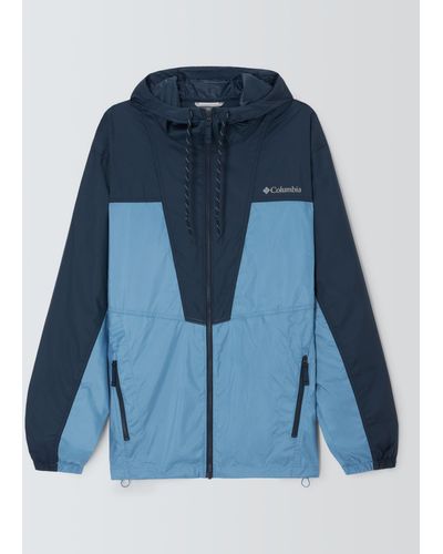 Columbia Trail Traveller Windbreaker - Blue