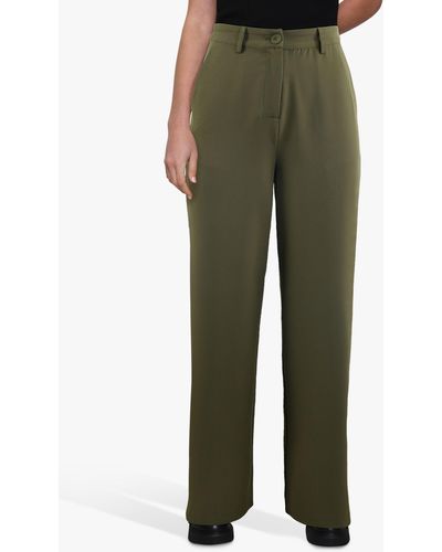 Sisters Point Vagna Long Suit Trousers - Green