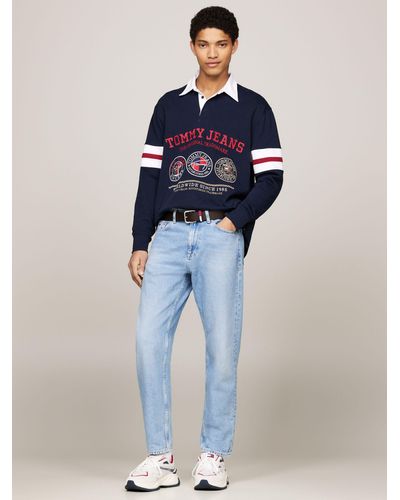 Tommy Hilfiger Isaac Relaxed Fit Jeans - Blue
