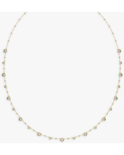 Swarovski Imber Long Crystal Necklace - Natural