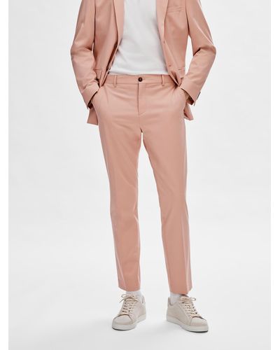 SELECTED Liam Slim Fit Suit Trousers - Multicolour