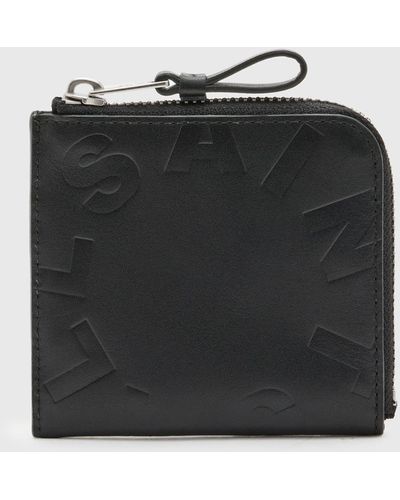 AllSaints Tierra Artis Leather Wallet - Black