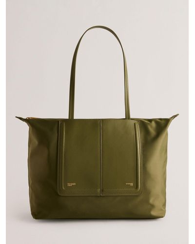 Ted Baker Voyaage Woven Tote Bag - Green