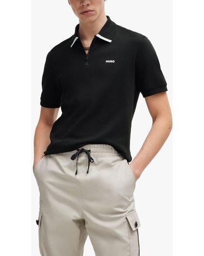 BOSS Hugo Dalomino Polo Shirt - Black