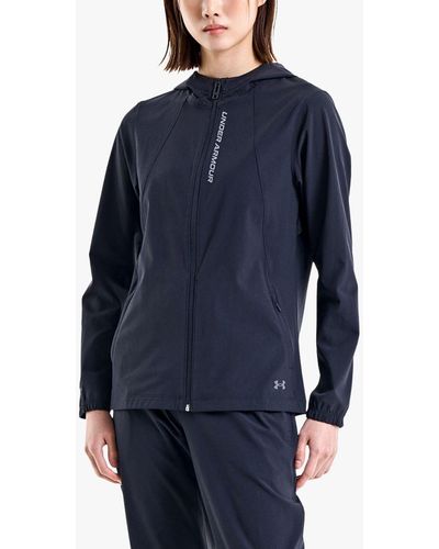 Under Armour Outrun The Storm Running Jacket - Blue