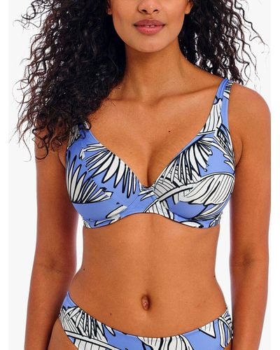 Freya Mali Beach Underwired Bikini Top - Blue