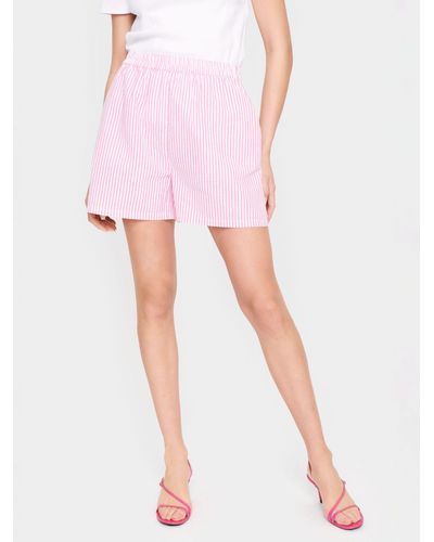 Saint Tropez Elmiko Stripe Shorts - Pink
