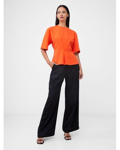 French Connection Pearl Top - Orange