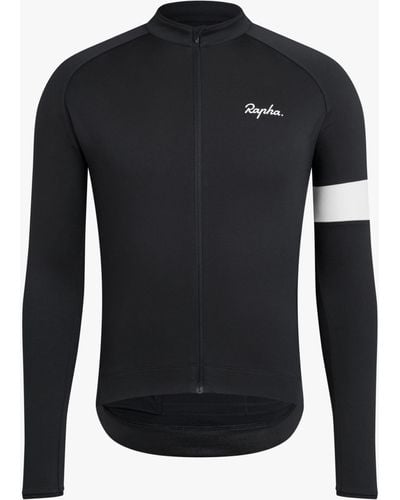 Rapha Core Jersey Long Sleeve Cycling Top - Black