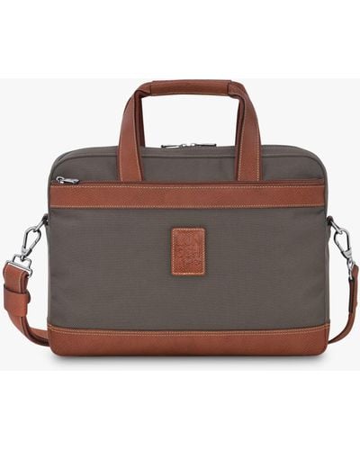 Longchamp Boxford Briefcase - Brown