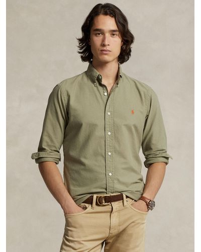 Ralph Lauren Polo Long Sleeve Shirt - Green