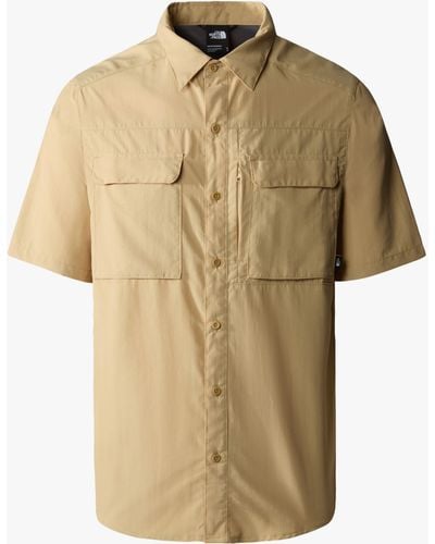 The North Face Sequoia Short Sleeve Pocket Shirt - Natural