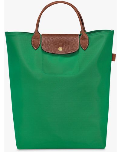 Longchamp Le Pliage Medium Tote Bag - Green