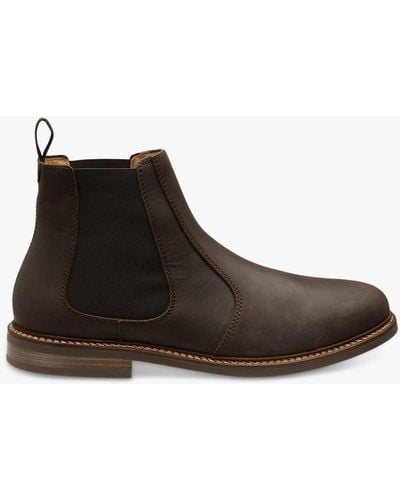 Loake Davy Oiled Nubuck Dealer Boots - Brown