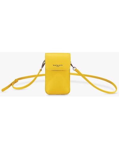 Fenella Smith Shoulder Strap Phone Bag - Yellow