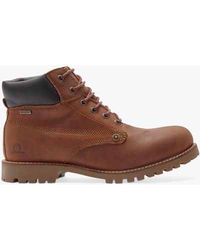 Chatham Nevis Waterproof Lace Up Boots - Brown