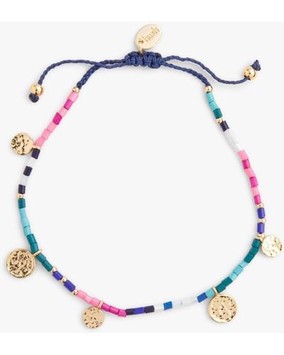 Hush Wini Beaded Disc Friendship Bracelet - Multicolour
