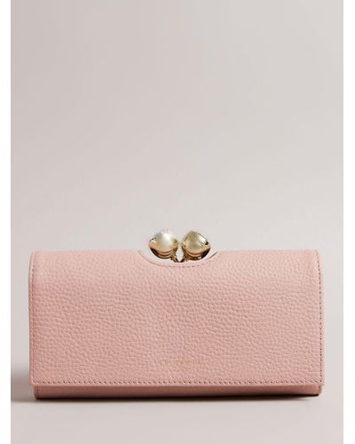 Ted Baker Rosyela Grained Leather Purse - Pink